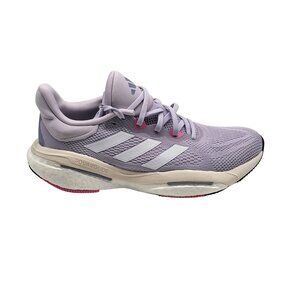 Adidas SolarGlide 6 Womens Running Shoes Sneakers‎ HP7655 Size 8 Gray White
